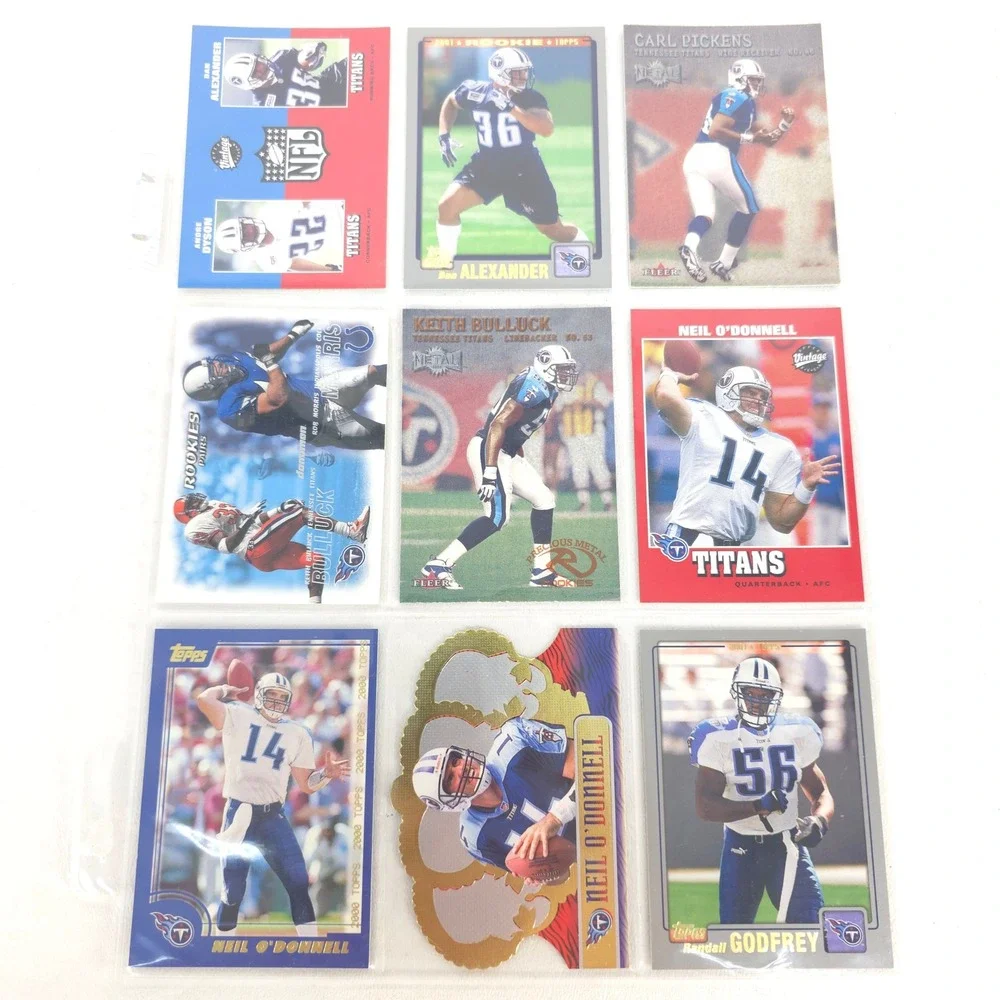 Tennessee Titans 72 Football Cards Dyson Mason Kearse Rolle Bishop 90s 00s NFL‎ - Picture 8 of 16